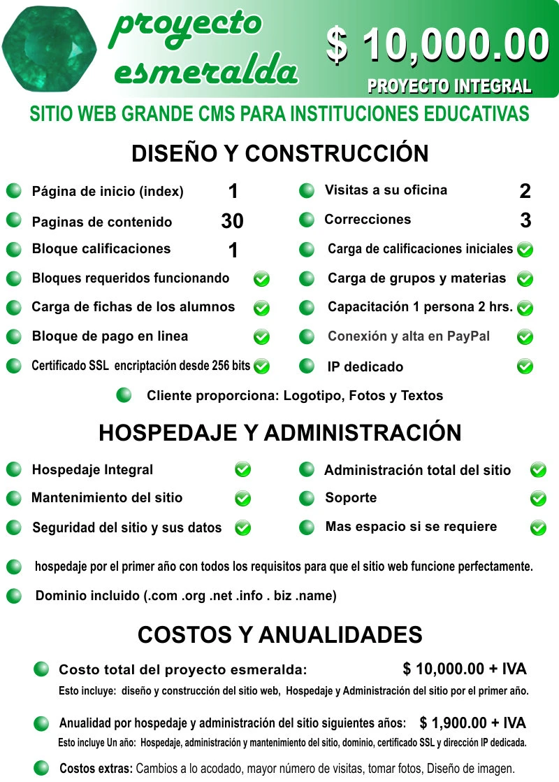 Proyecto esmeralda