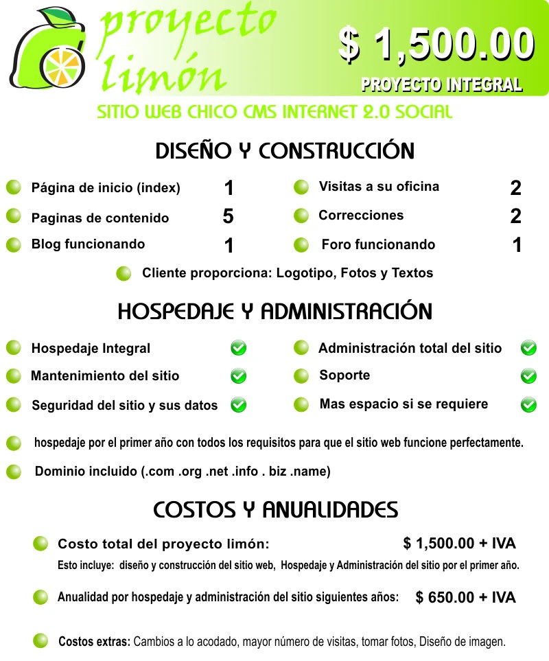 Proyecto limon