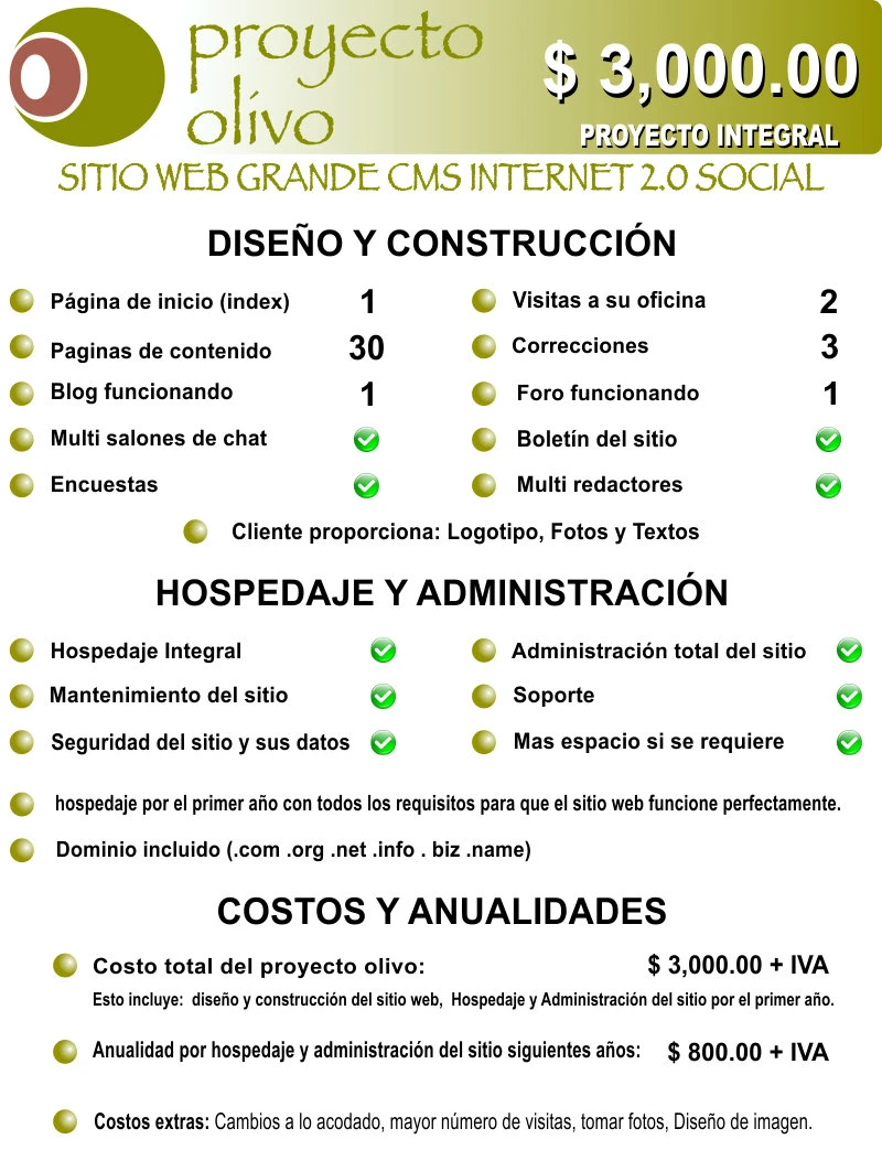 Proyecto olivo