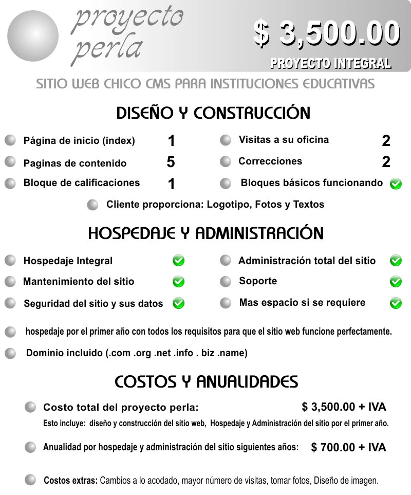 Proyecto perla
