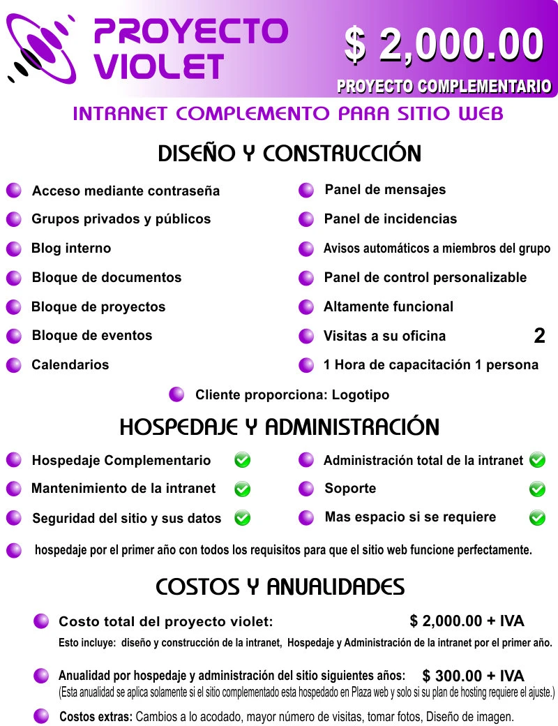 Proyecto violet